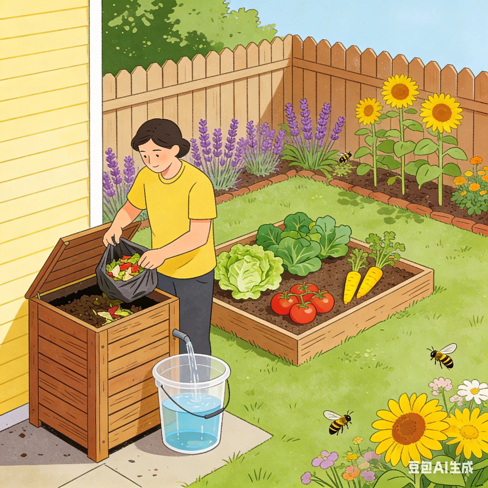 Backyard and Garden Zero Waste: Creating Productive Eco-Friendly Outdoor Spaces